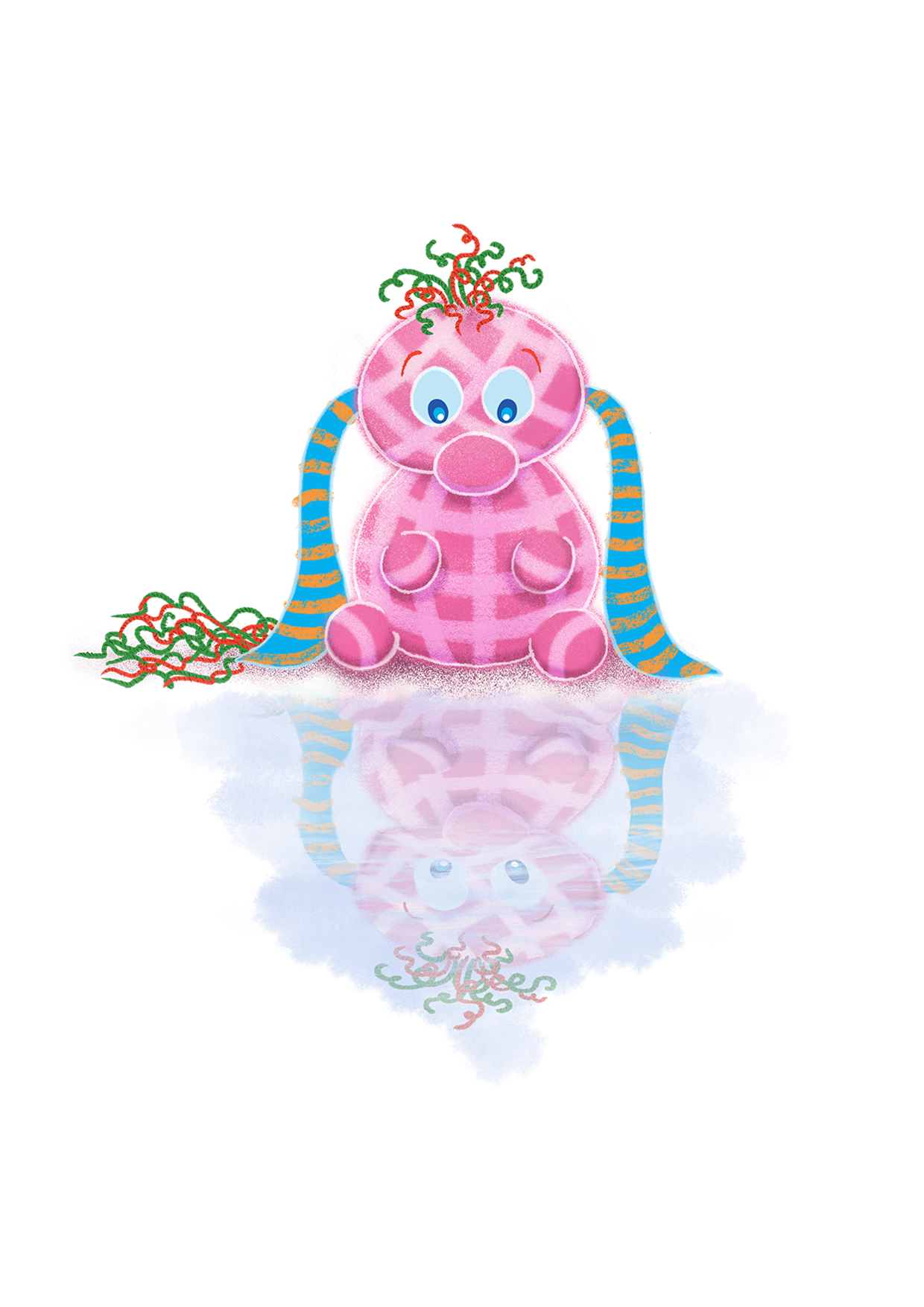 Illustration Ich bin ich