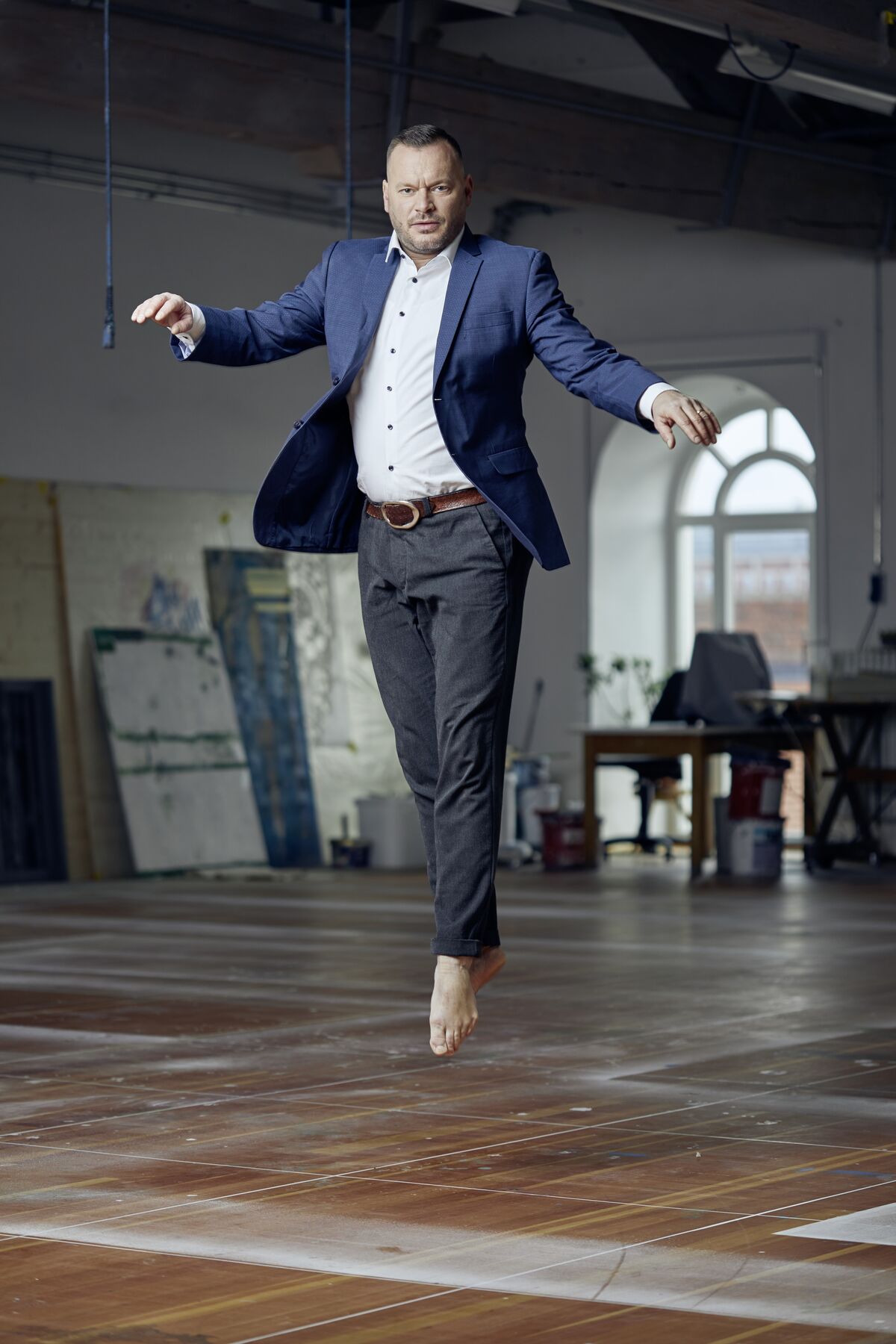 Ein Porträtfoto von Ballettdirektor des Gärtnerplatztheaters Karl Alfred Schreiner