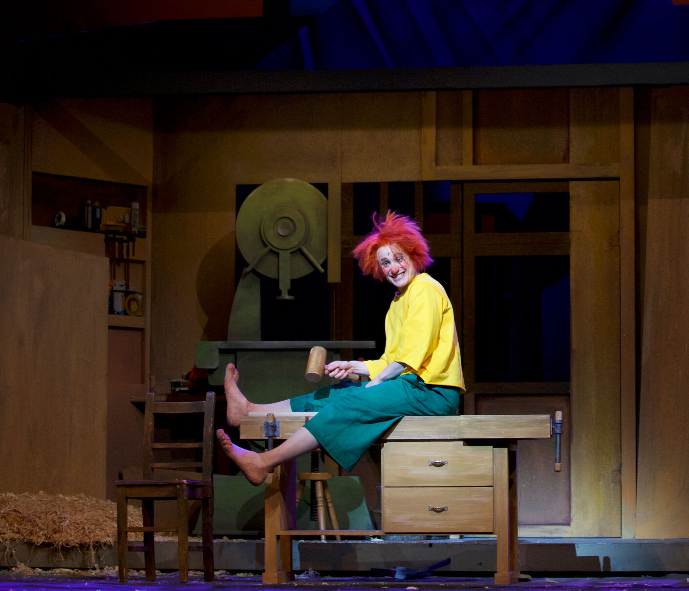 Christian Schleinzer als Pumuckl in PUMUCKL - DAS MUSICAL