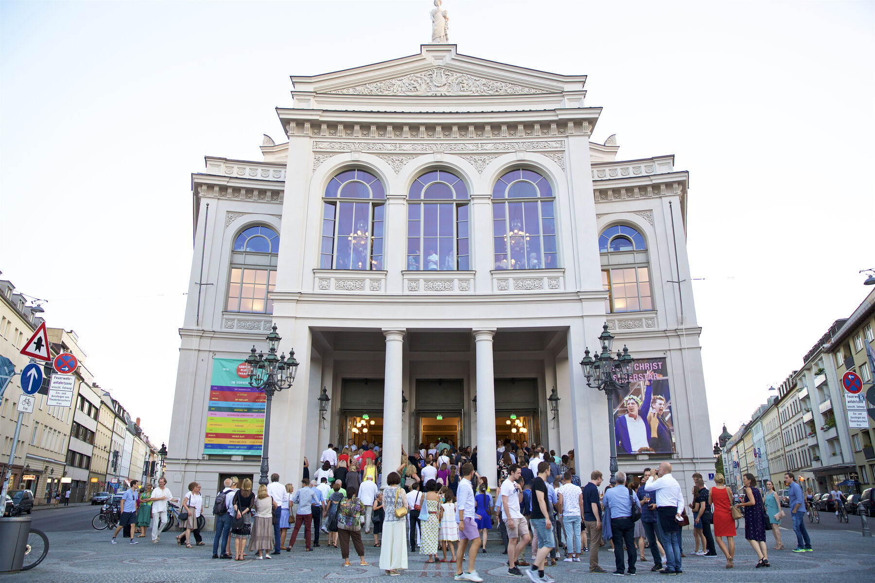 Das Gärtnerplatztheater mit seinem Publikum