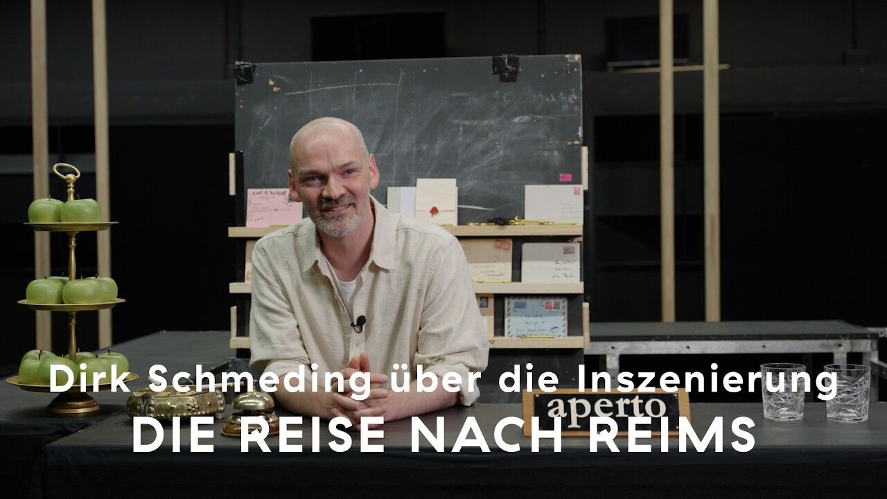 DIE REISE NACH REIMS – Dirk Schmeding über die Inszenierung
