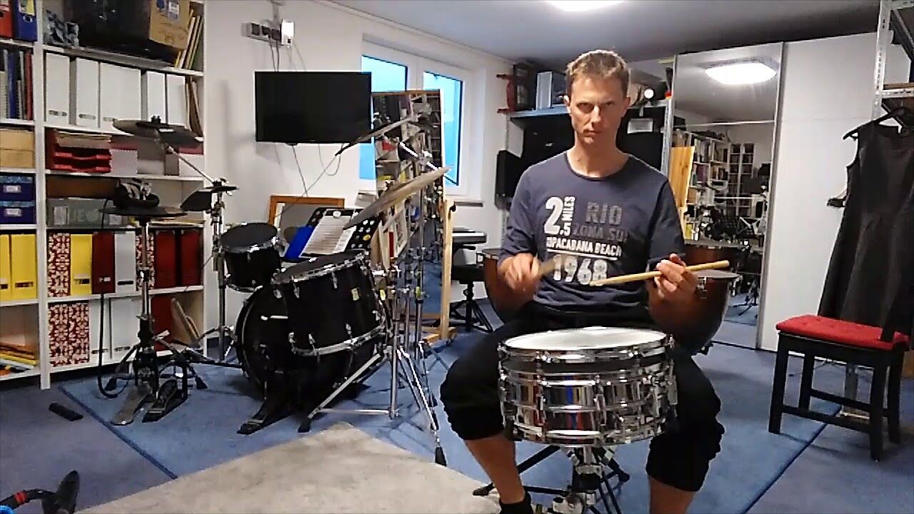 Schlagzeuger Markus Steiner